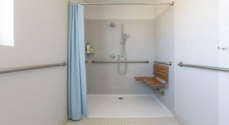 Elderly Shower Installation